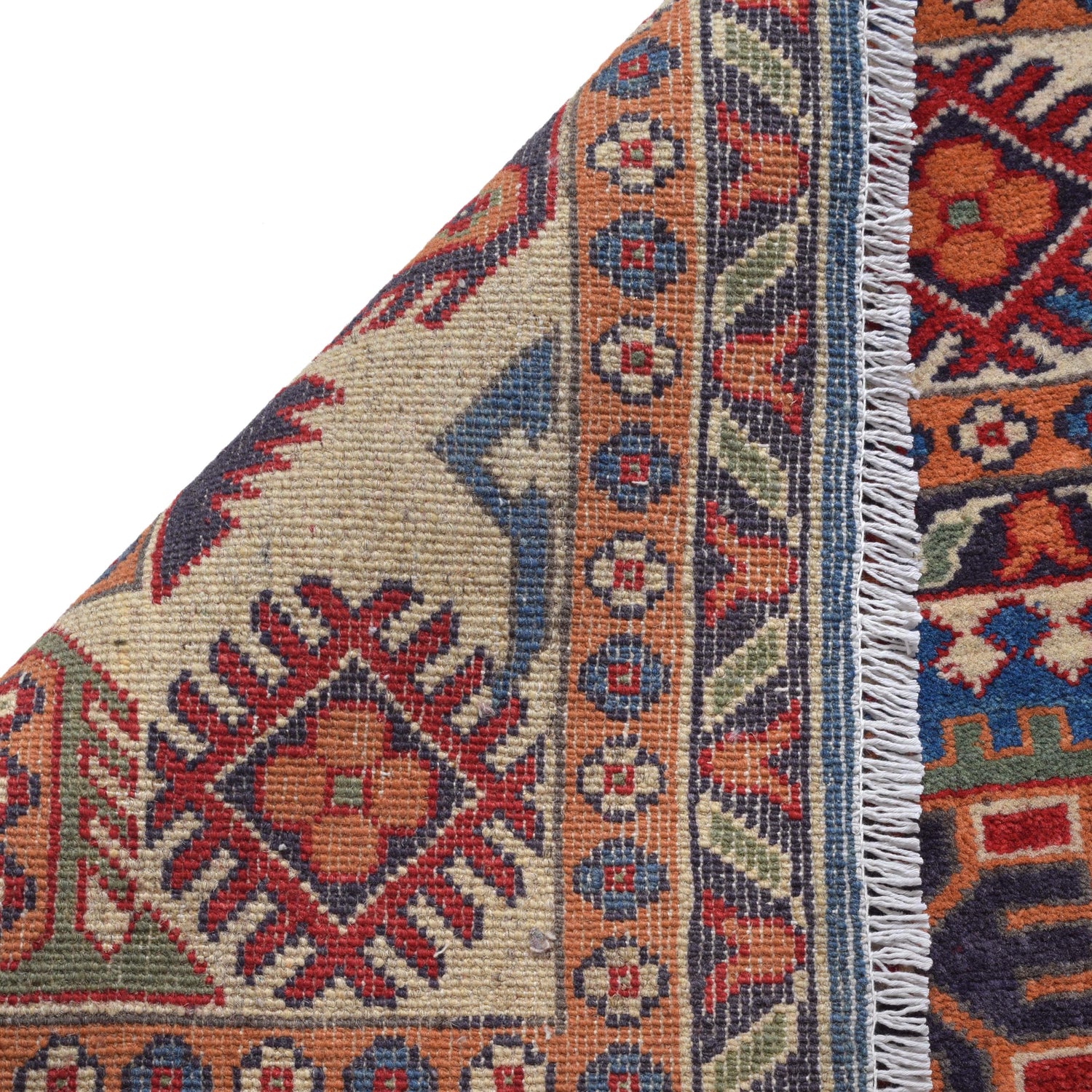 Blue Color Kazak Carpet 6' 9" x 9' 7" (ft) - No. B30654