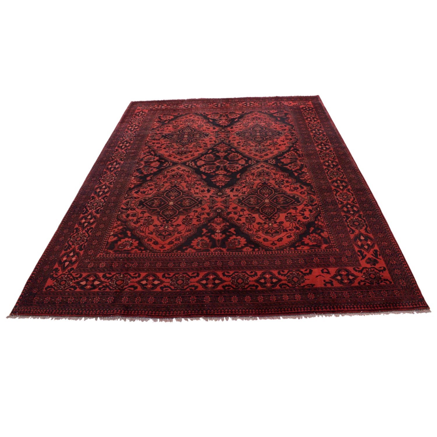 Handmade Khal Mohammadi Carpet 6' 10" x 9' 2" (ft) - No. B30657