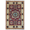 Handmade Mamluk Rug 3' 3" x 4' 11" (ft) - No. B31298