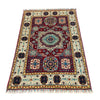 Handmade Mamluk Rug 3' 3" x 4' 11" (ft) - No. B31298