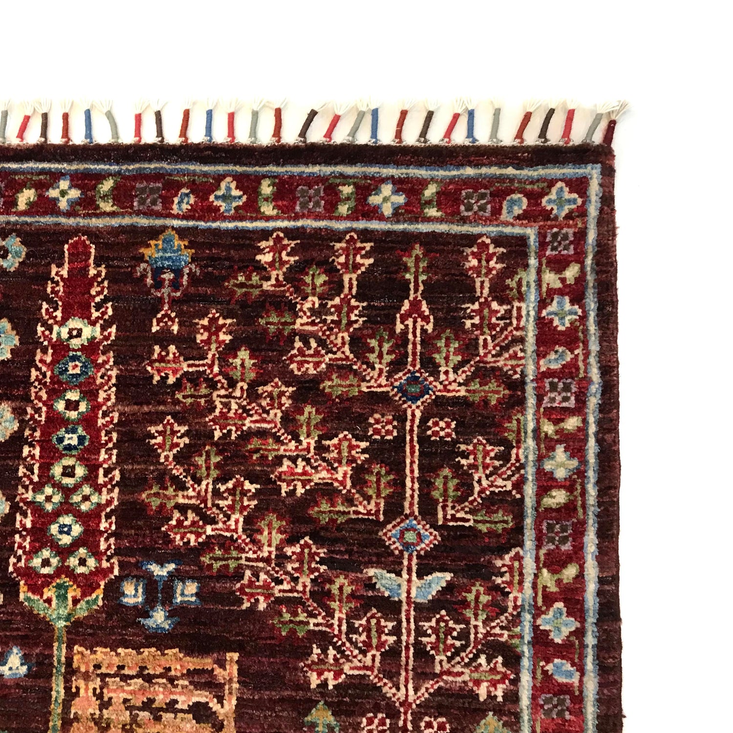 Artisan Tree of Life Carpet 3' 5" x 5' 0" (ft) - No. B31328