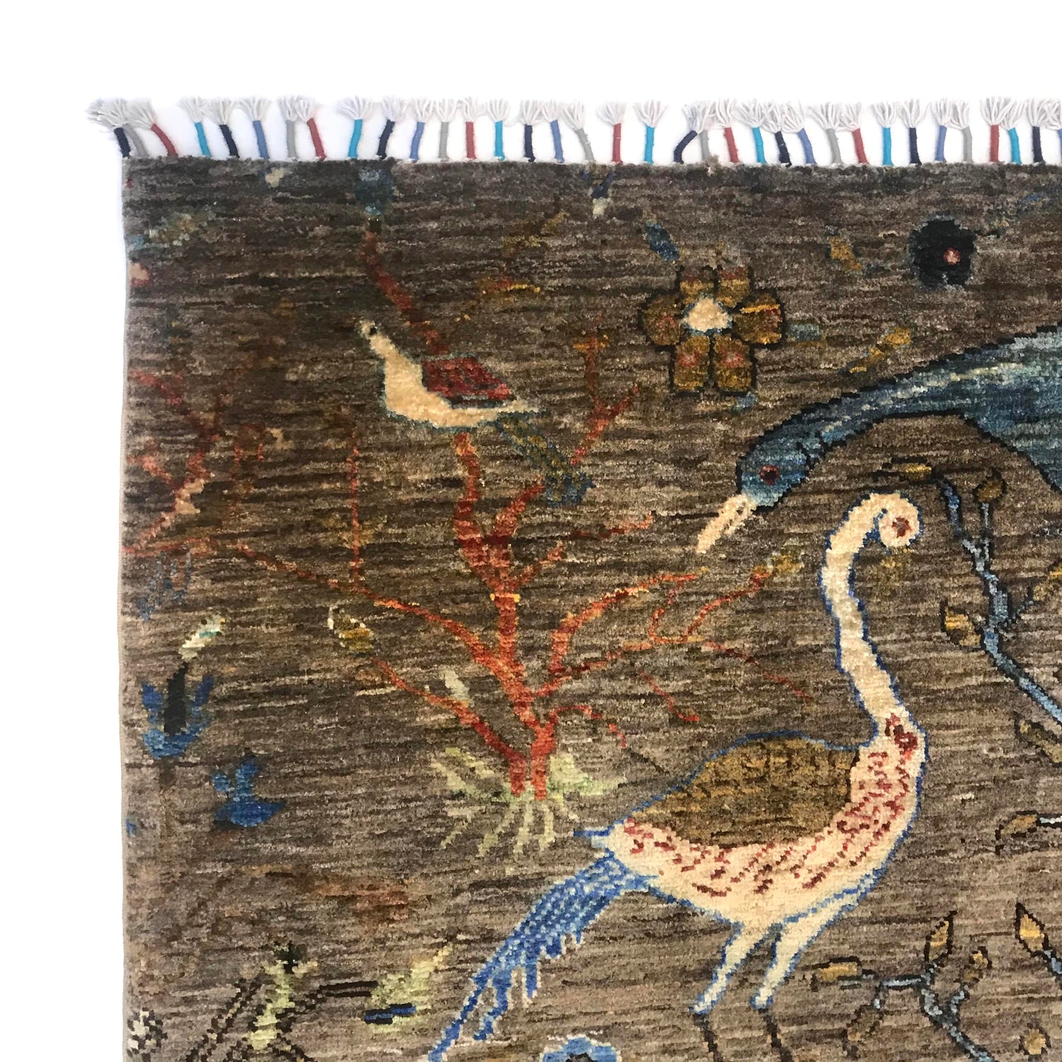 Hand-Knotted Shikargah Rug 5' 9" x 7' 9" (ft) - No. B31330