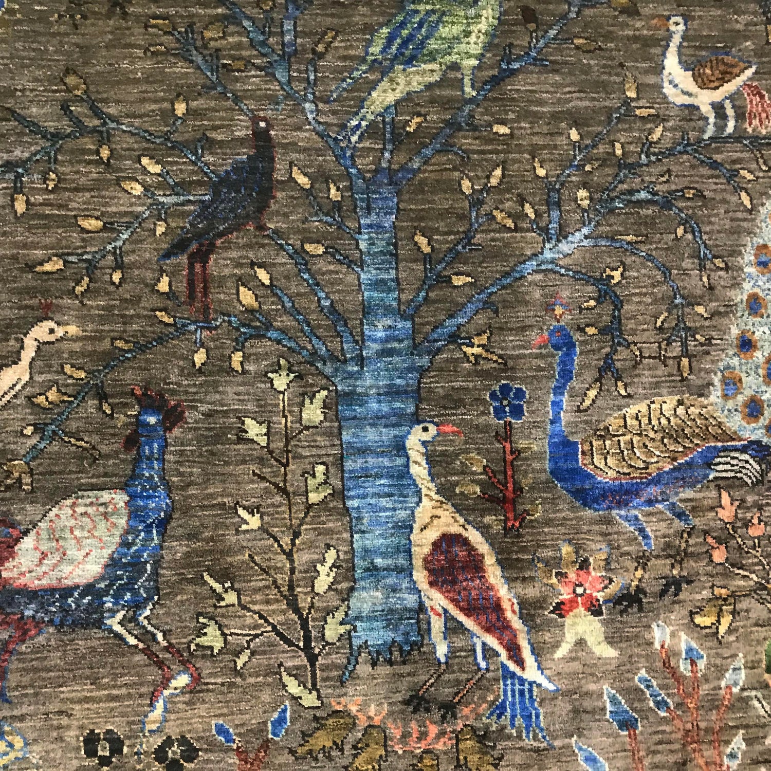 Hand-Knotted Shikargah Rug 5' 9" x 7' 9" (ft) - No. B31330