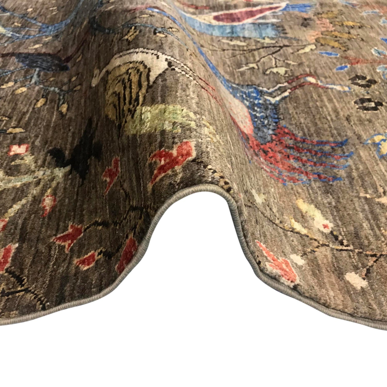 Hand-Knotted Shikargah Rug 5' 9" x 7' 9" (ft) - No. B31330