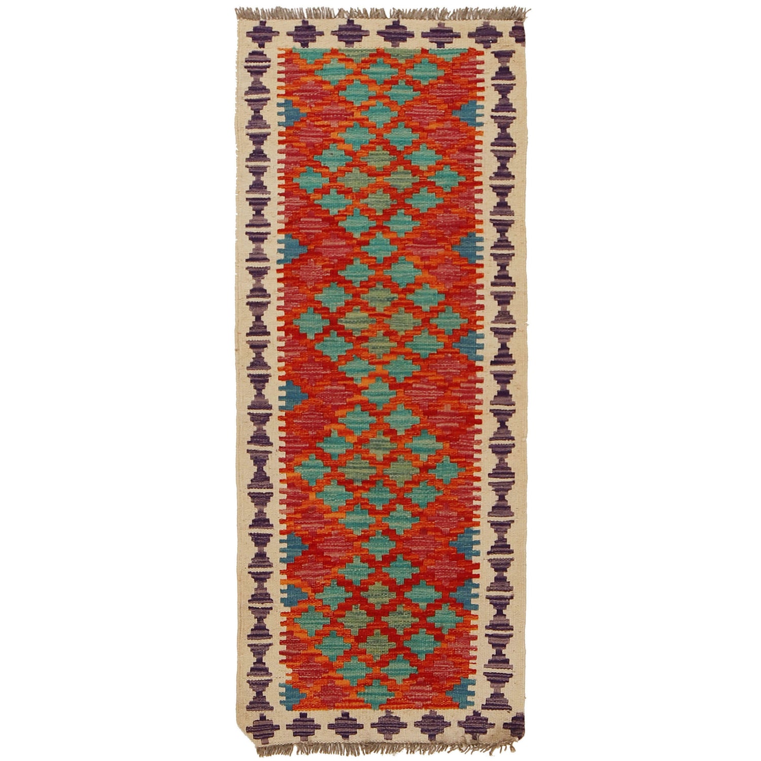 Vegetable Kilim Runner 1' 8" x 4' 9" (ft)- No. B31339