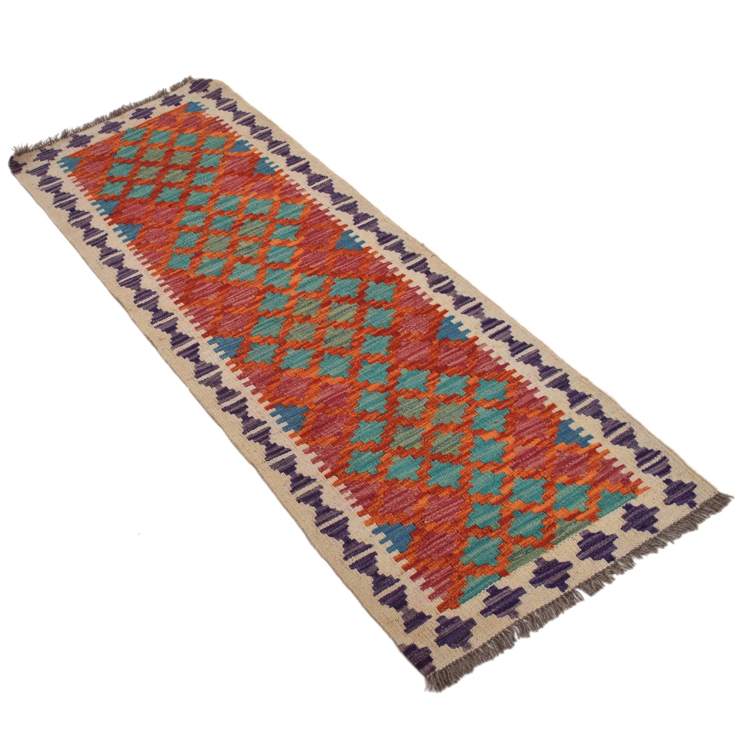 Vegetable Kilim Runner 1' 8" x 4' 9" (ft)- No. B31339