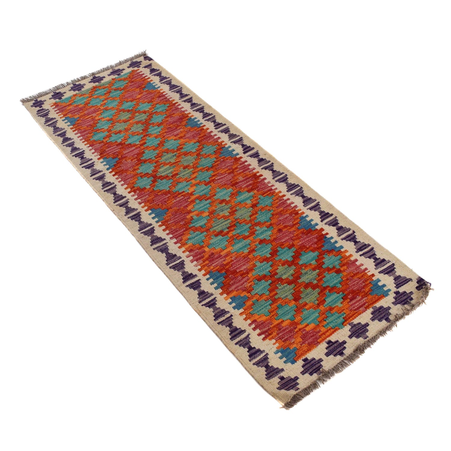 Vegetable Kilim Runner 1' 8" x 4' 9" (ft)- No. B31339