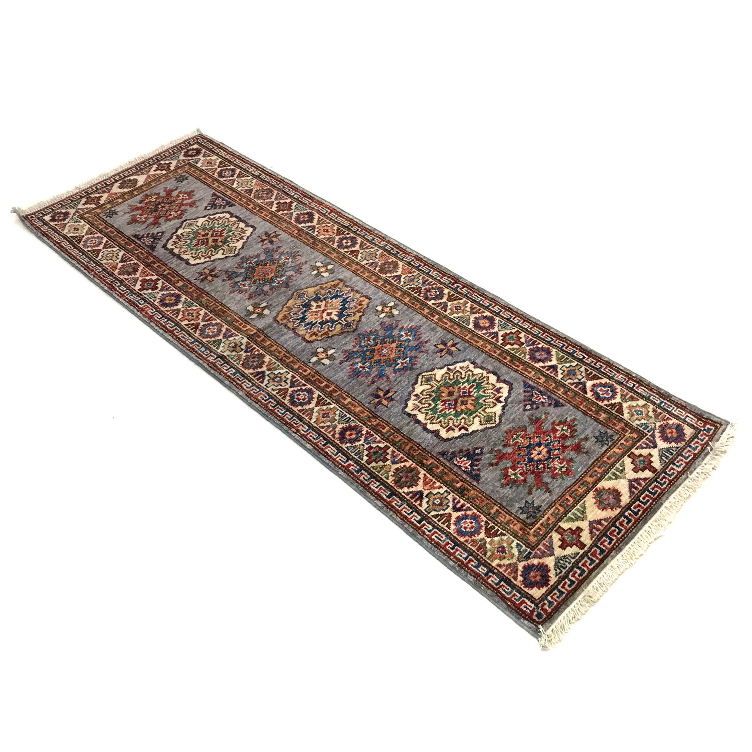 Fine Kazak Runner Carpet 2' 0" x 5' 8" (ft) - No. B31598
