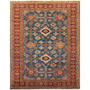 Blue Color Handmade Kazak Rug 7' 3" x 10' 3" (ft) - No. B31612