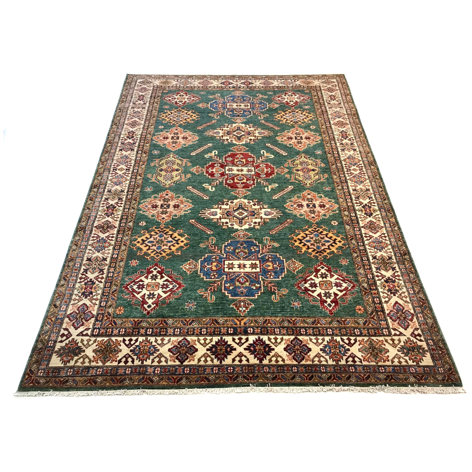 Fine Kazak Carpet 6' 11" x 10' 0" (ft) - No. B31613