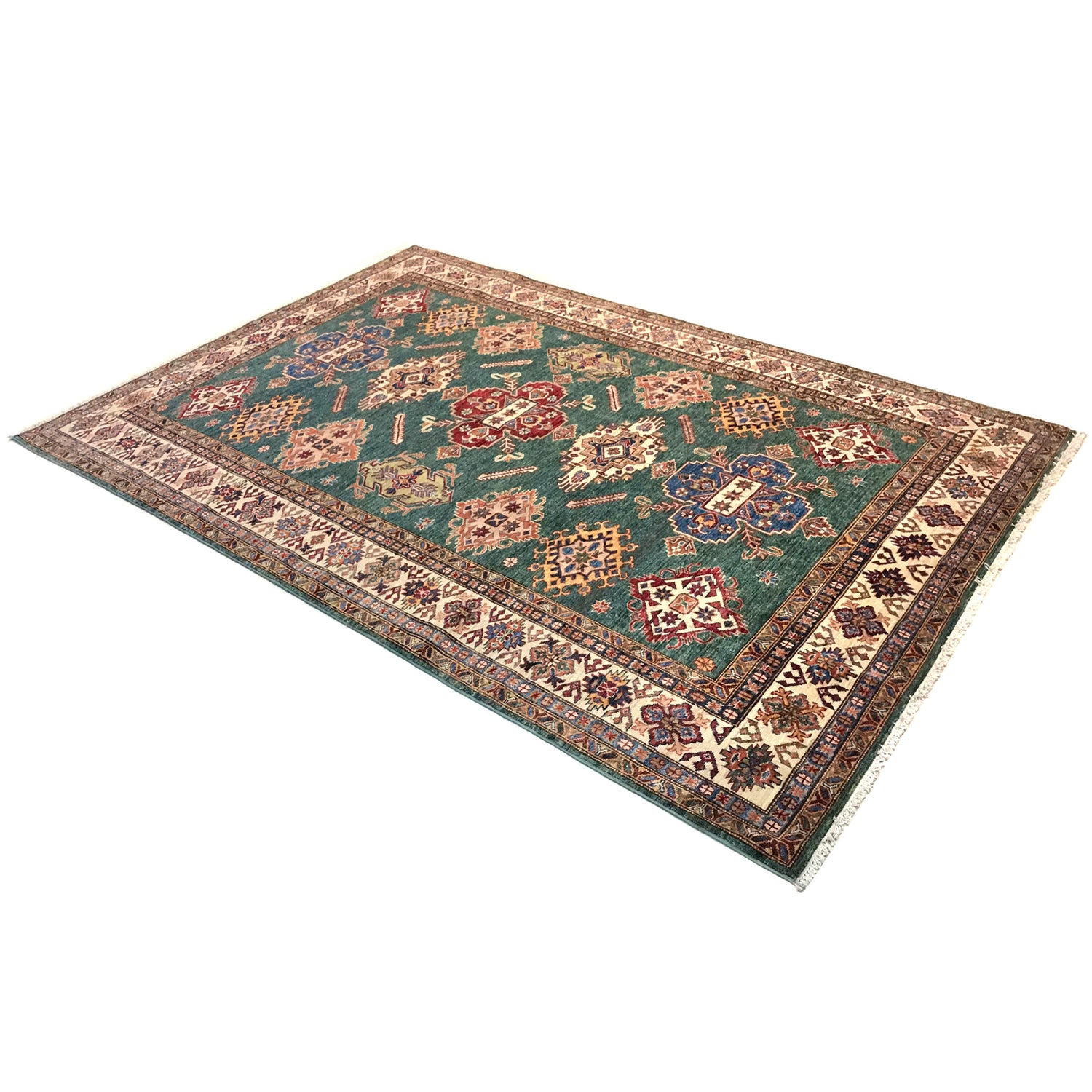 Fine Kazak Carpet 6' 11" x 10' 0" (ft) - No. B31613