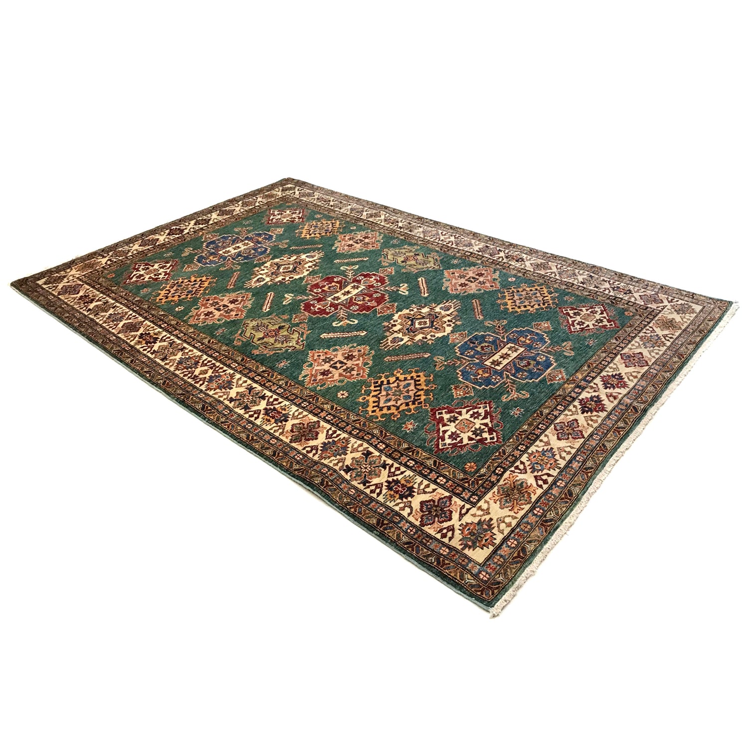 Fine Kazak Carpet 6' 11" x 10' 0" (ft) - No. B31613