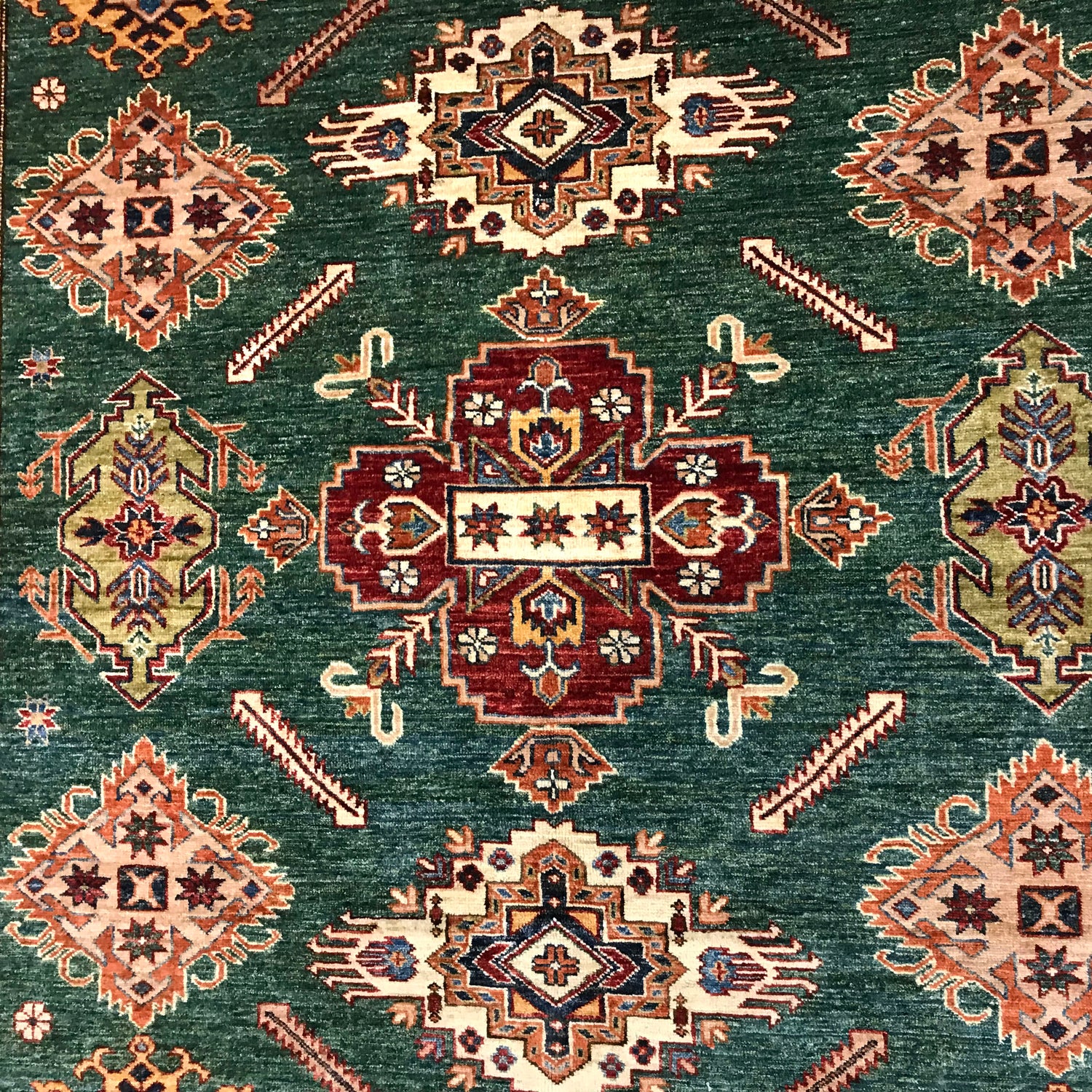Fine Kazak Carpet 6' 11" x 10' 0" (ft) - No. B31613