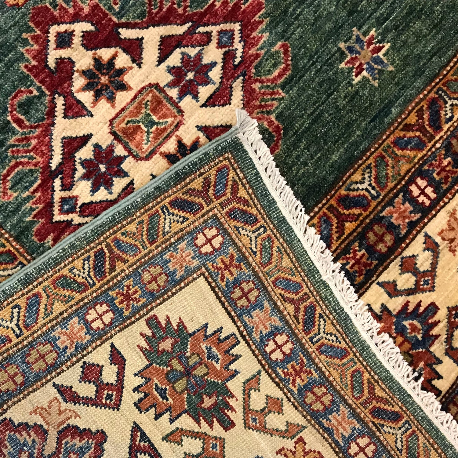 Fine Kazak Carpet 6' 11" x 10' 0" (ft) - No. B31613