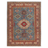 Oriental Kazak Carpet 6' 6" x 9' 9" (ft) - No. B31614