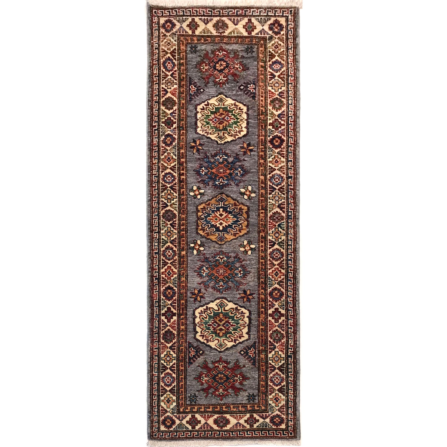 Premium Quality Kazak Runner Rug 2' 2" x 5' 8" (ft) - No. B31617