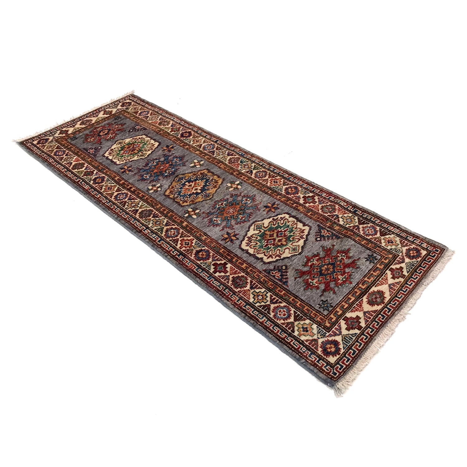 Premium Quality Kazak Runner Rug 2' 2" x 5' 8" (ft) - No. B31617