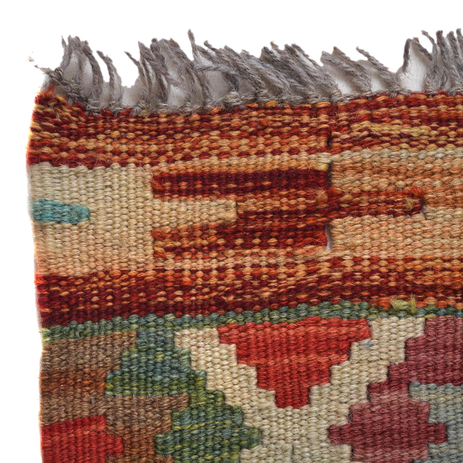 Handmade Vegetable Kelim 3' 5"  x 4' 8" (ft) - No. B31925