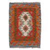 Handmade Vegetable Kilim 1' 10" x 2' 8" (ft) - No. B31961