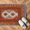 Handmade Vegetable Kilim 1' 10" x 2' 8" (ft) - No. B31961