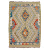 Handmade Vegetable Kilim 2' 0" x 2' 10" (ft) - No. B31985