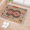 Handmade Vegetable Kilim 2' 1" x 2' 10" (ft) - No. B32050