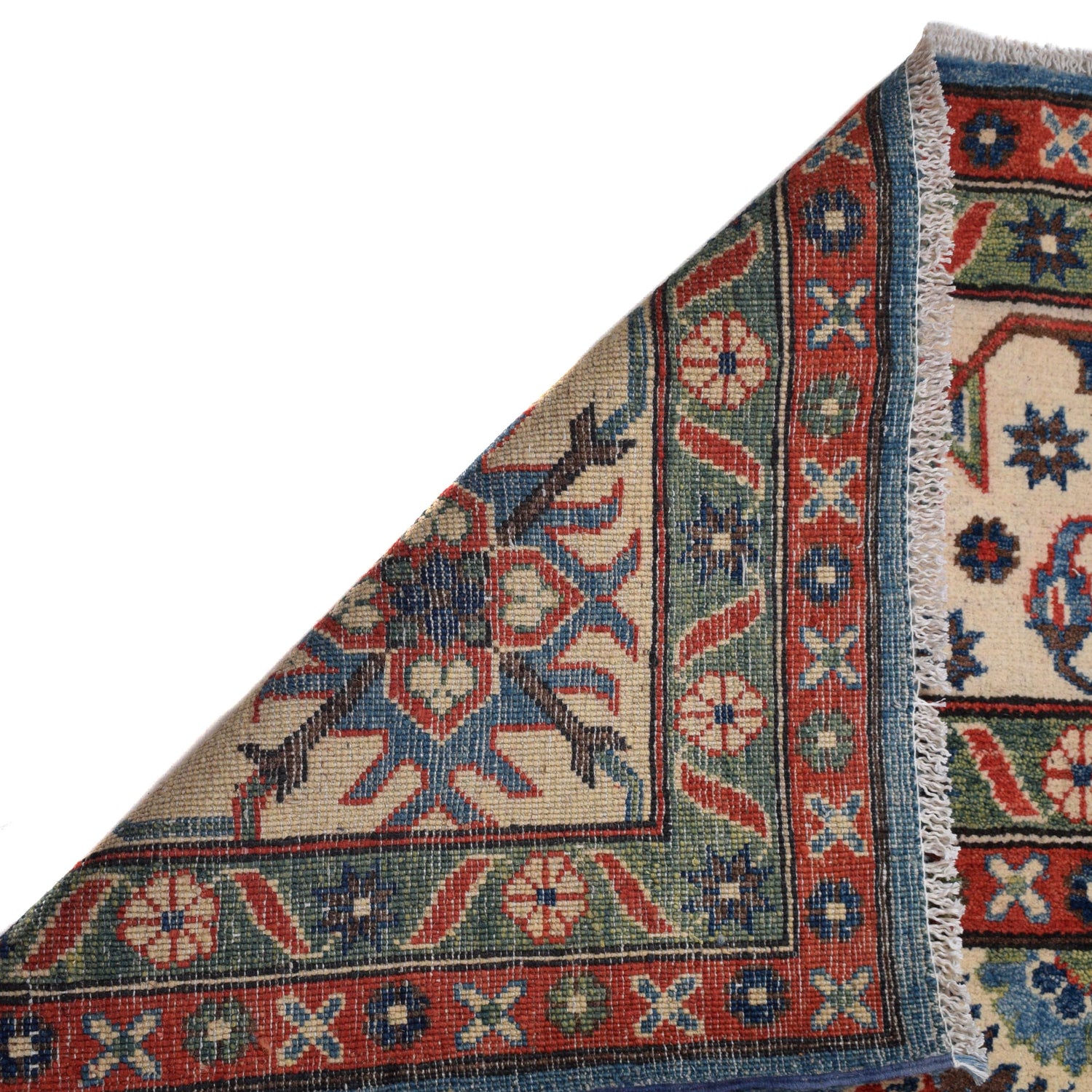 Oriental Kazak Carpet 9' 8" x 13' 10" (ft) - No. B33012