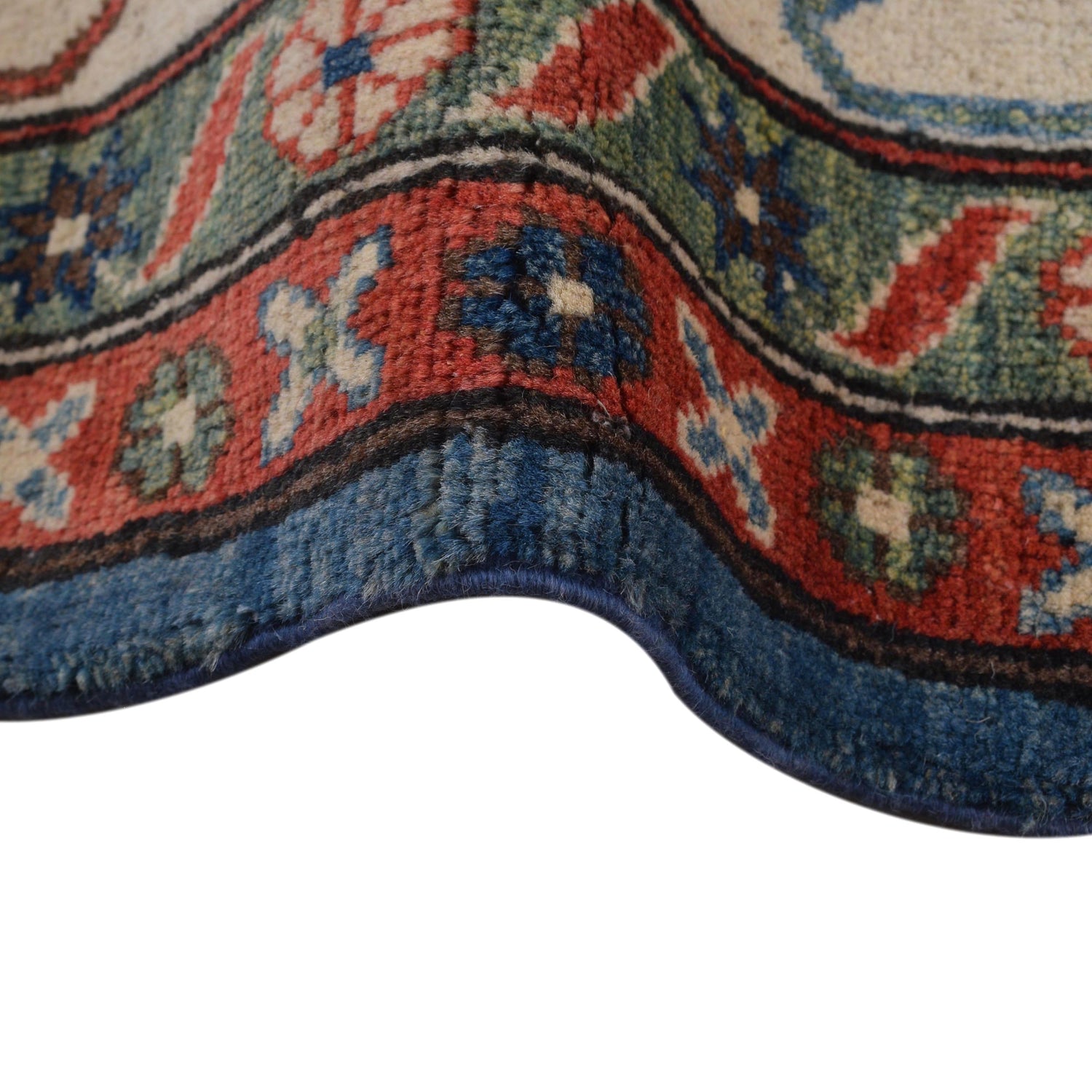 Oriental Kazak Carpet 9' 8" x 13' 10" (ft) - No. B33012