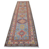 Blue Color Kazak Runner 2' 8 x 12' 9 (ft) - No. B33013