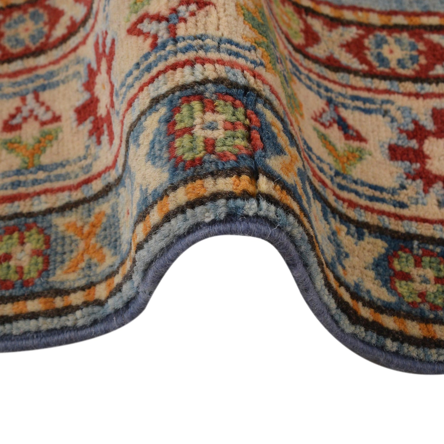 Blue Color Kazak Runner 2' 8 x 12' 9 (ft) - No. B33013