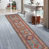 Blue Color Kazak Runner 2' 8 x 12' 9 (ft) - No. B33013