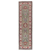 Green Color Kazak Runner 2' 7 x 9' 7 (ft) - No. B33014