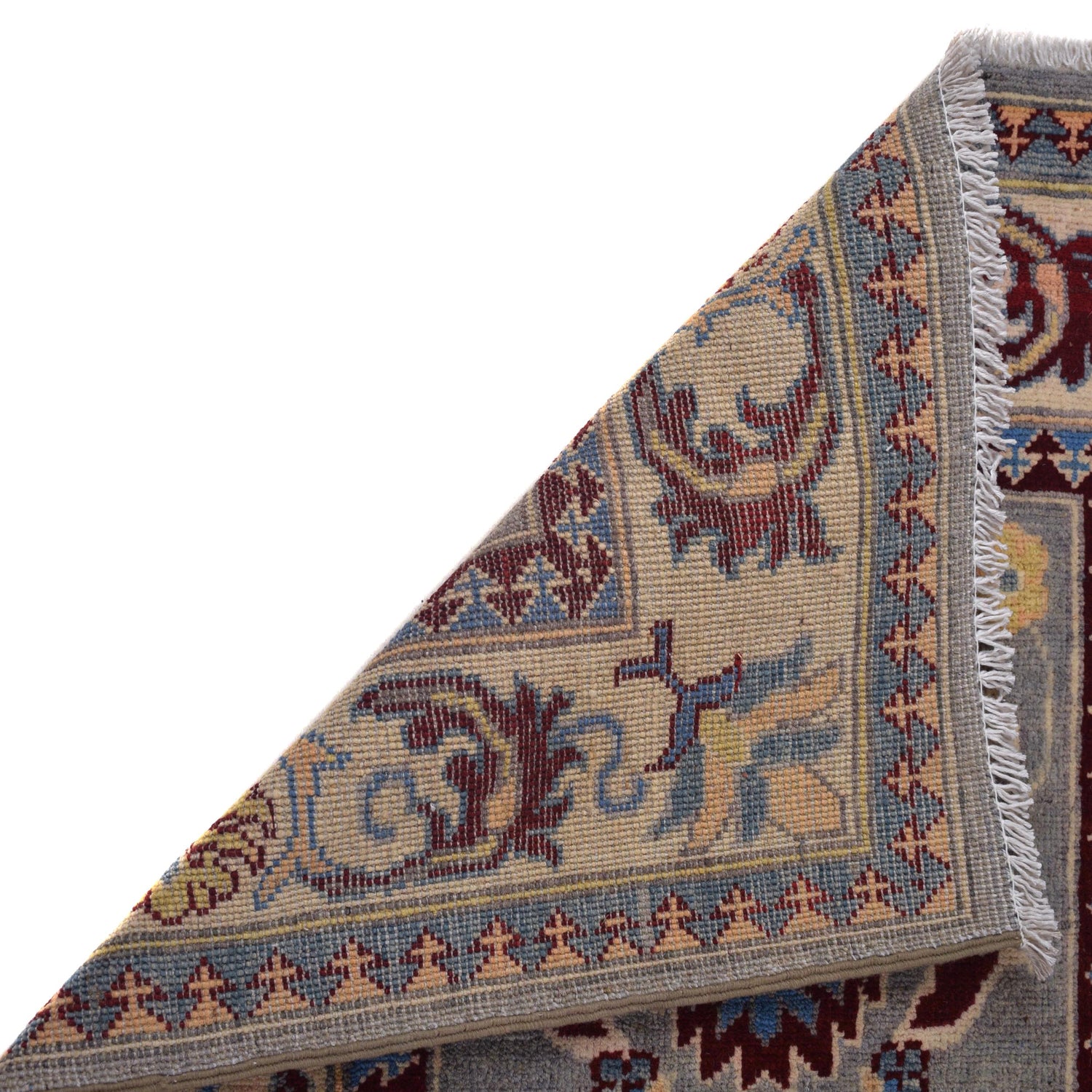 Beige Color Kazak Runner 2' 7 x 9' 9 (ft) - No. B33015
