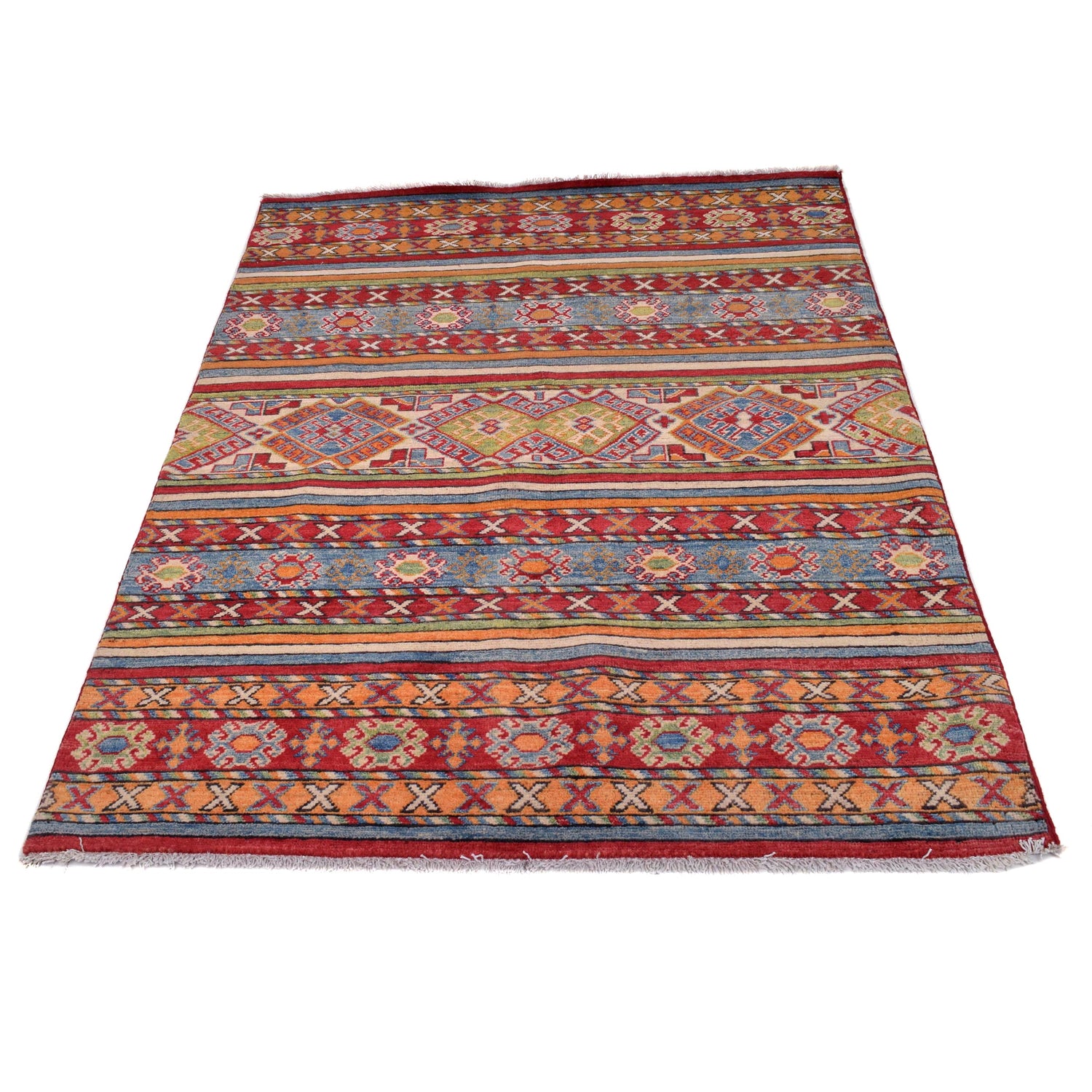 Oriental Khorjin Carpet 4' 0" x 5' 9" (ft) - No. B33016