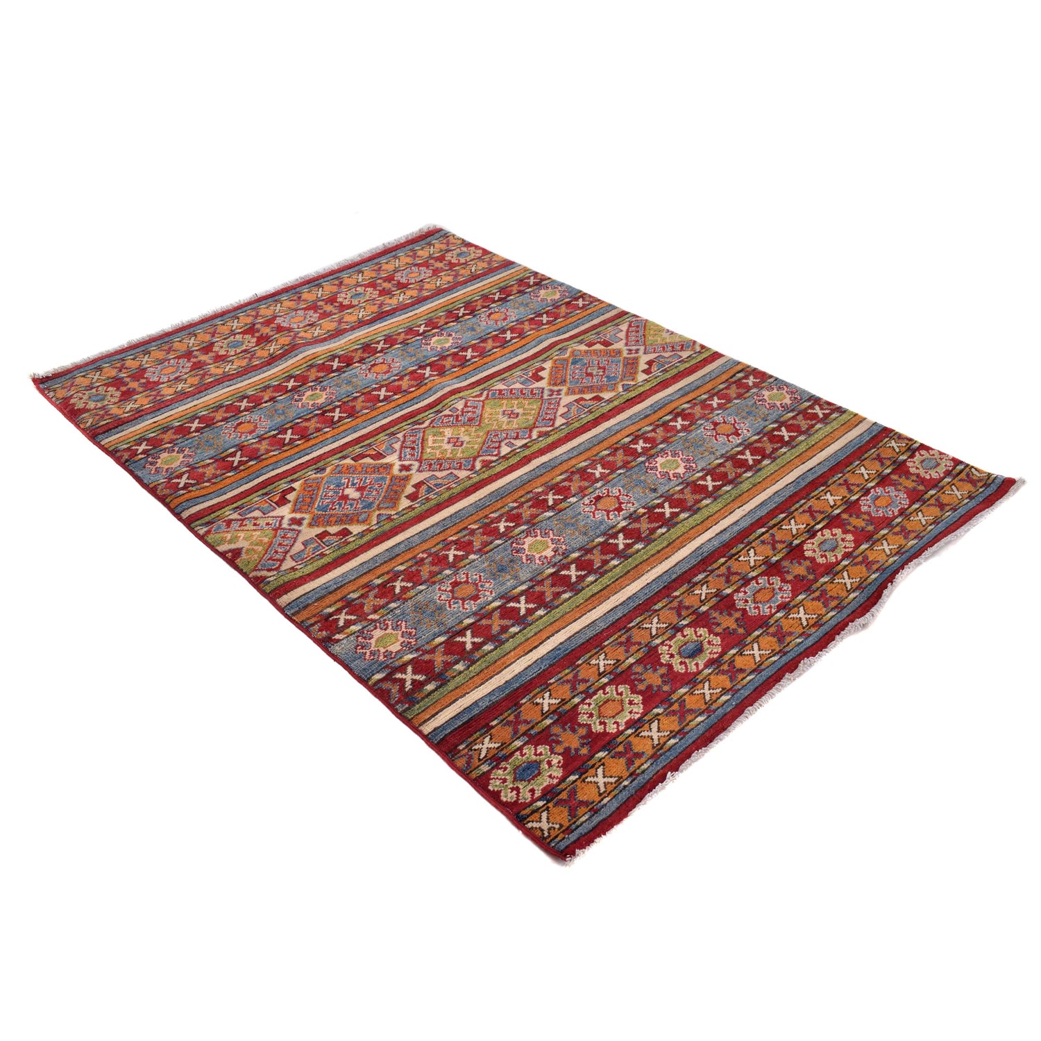 Oriental Khorjin Carpet 4' 0" x 5' 9" (ft) - No. B33016