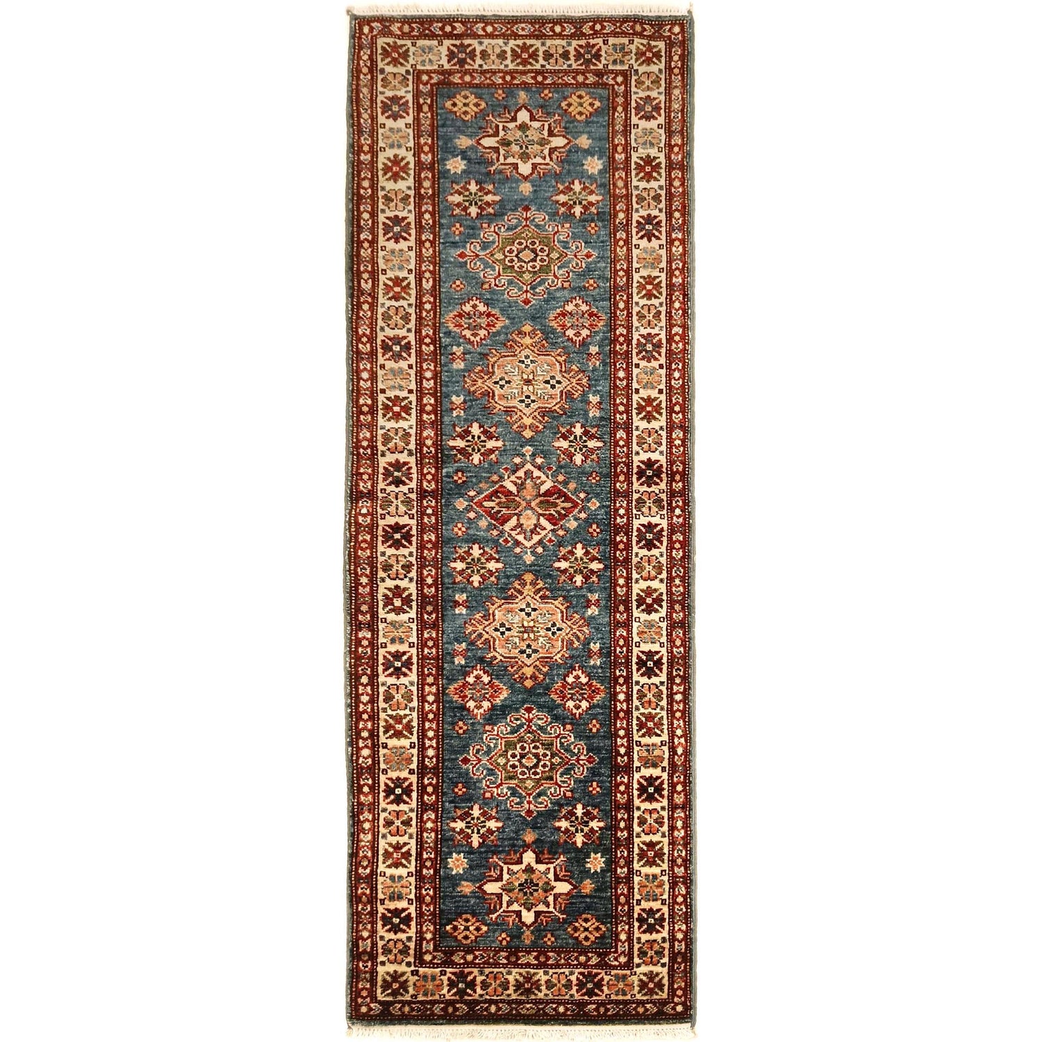 Luxury Kazak Qaleen Runner 2' 0" x 6' 1" (ft) - No. B33020