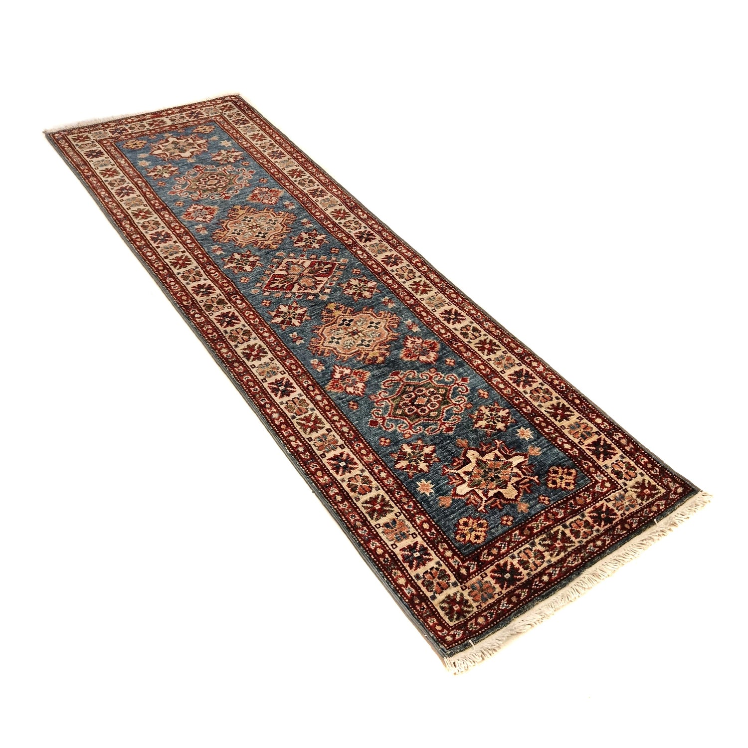 High-Quality Kazak Runner Rug 2' 0" x 6' 1" (ft) - No. B33021
