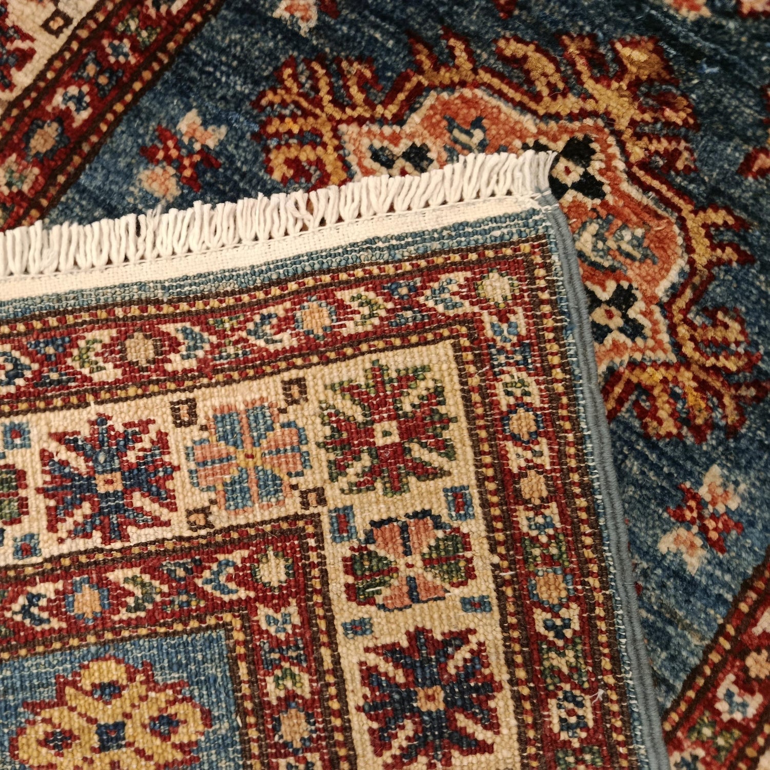 High-Quality Kazak Runner Rug 2' 0" x 6' 1" (ft) - No. B33021