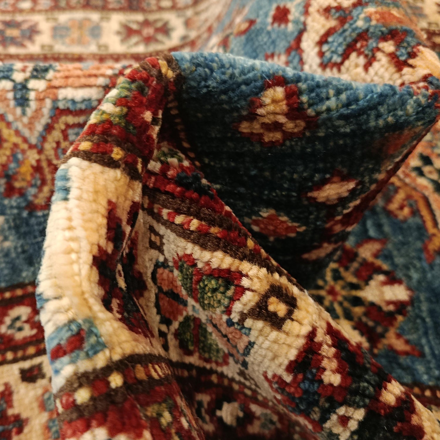 High-Quality Kazak Runner Rug 2' 0" x 6' 1" (ft) - No. B33021