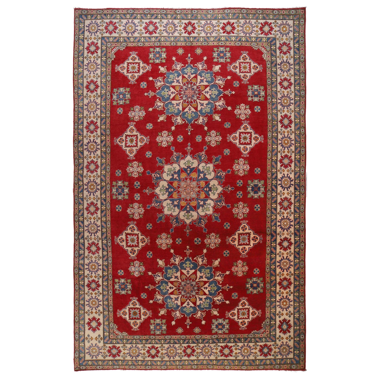Oriental Kazak Carpet 9' 11" x 16' 0" (ft) - No. B33040