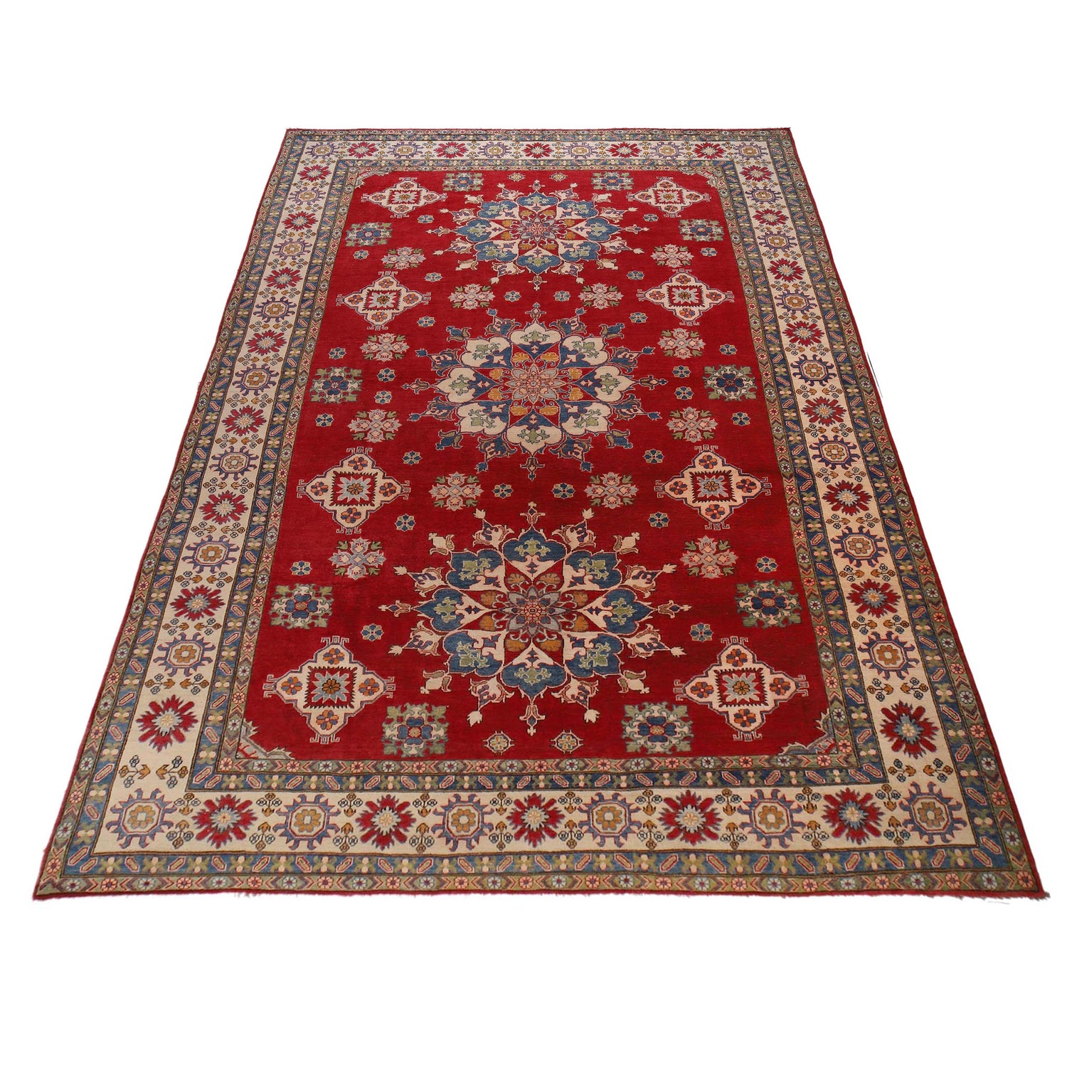 Oriental Kazak Carpet 9' 11" x 16' 0" (ft) - No. B33040