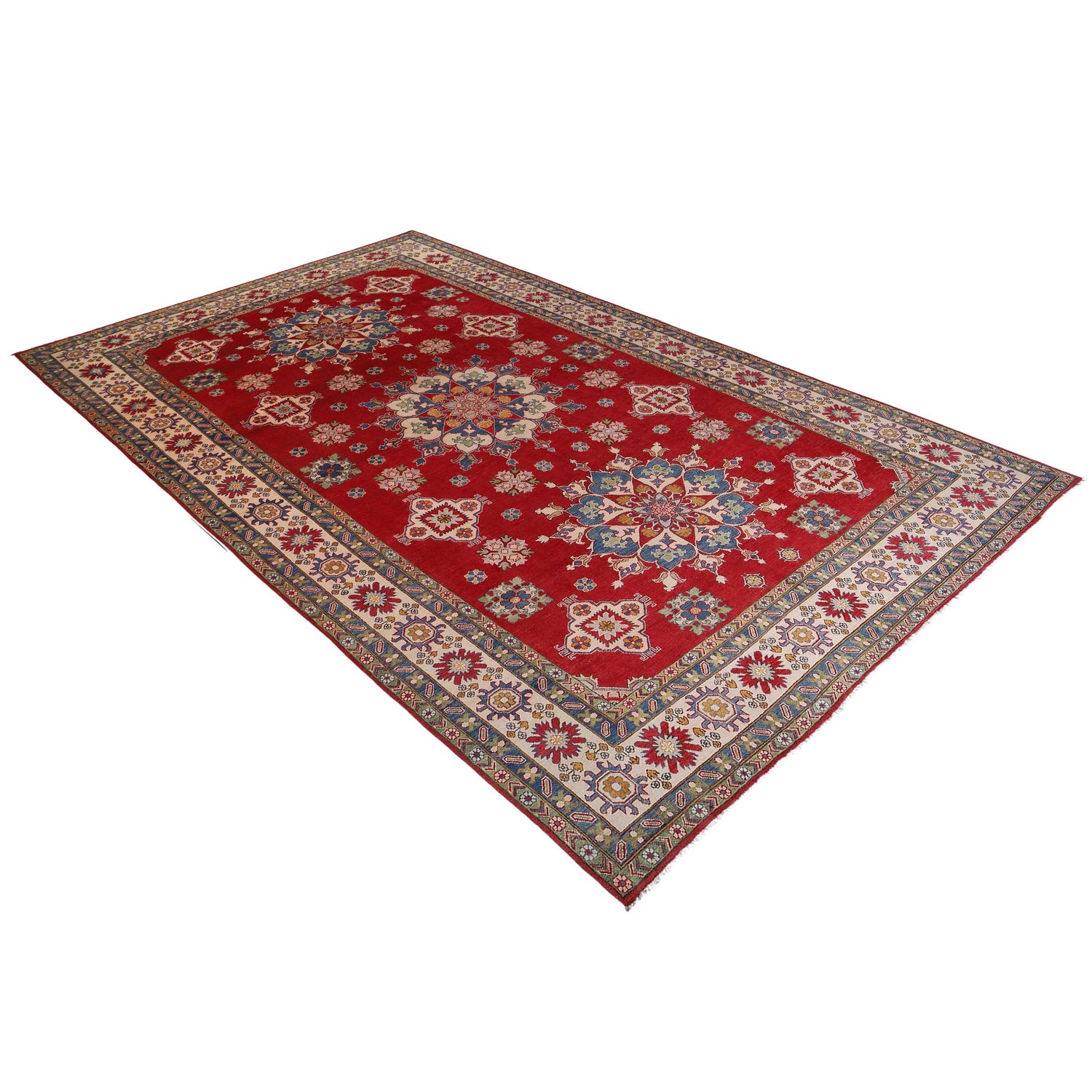 Oriental Kazak Carpet 9' 11" x 16' 0" (ft) - No. B33040
