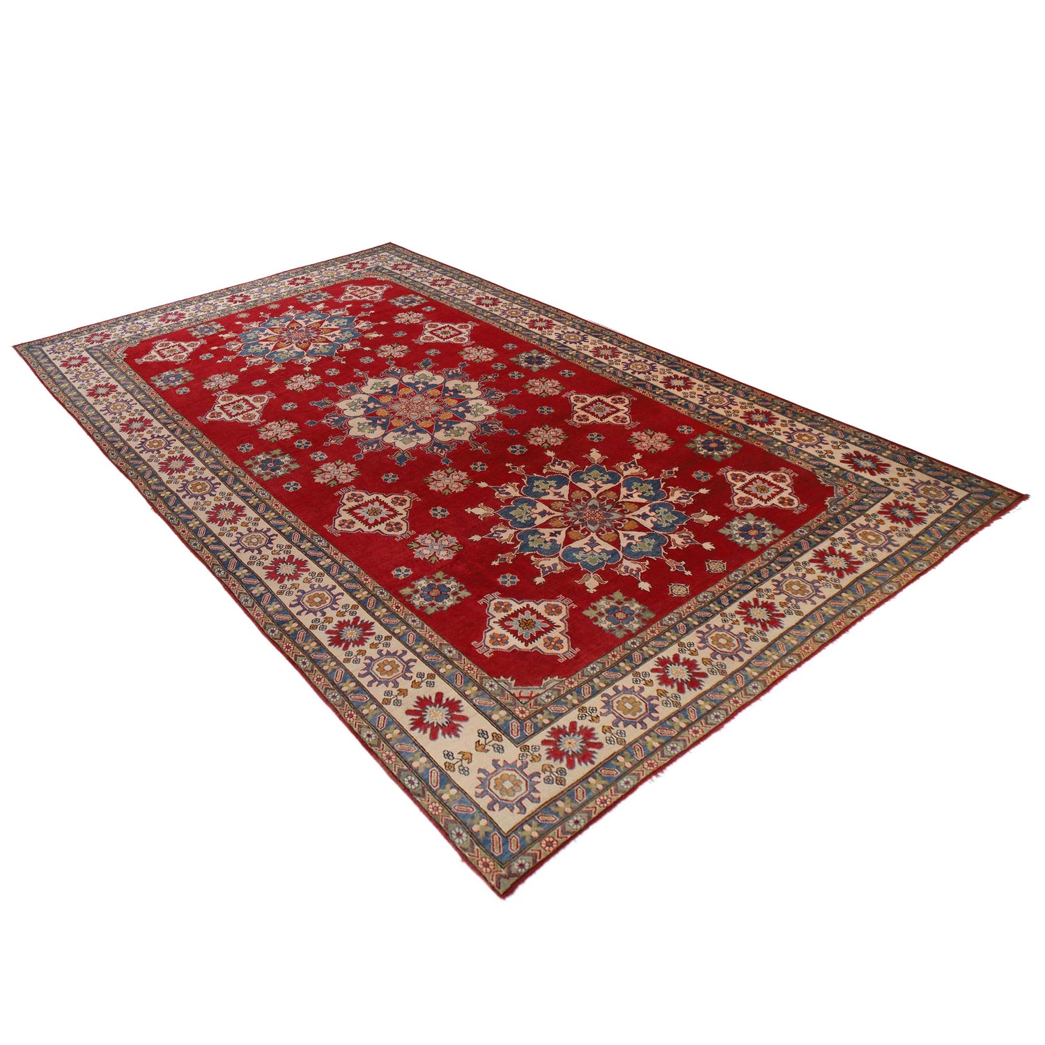 Oriental Kazak Carpet 9' 11" x 16' 0" (ft) - No. B33040