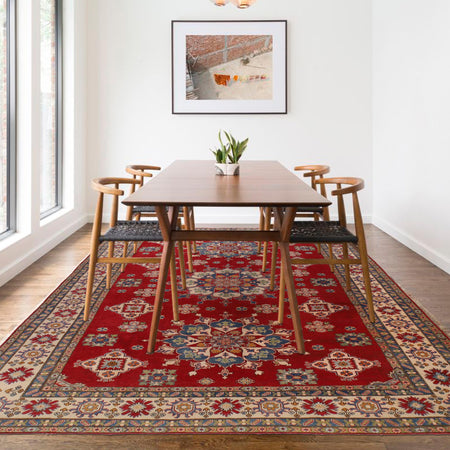 Oriental Kazak Carpet 9' 11" x 16' 0" (ft) - No. B33040