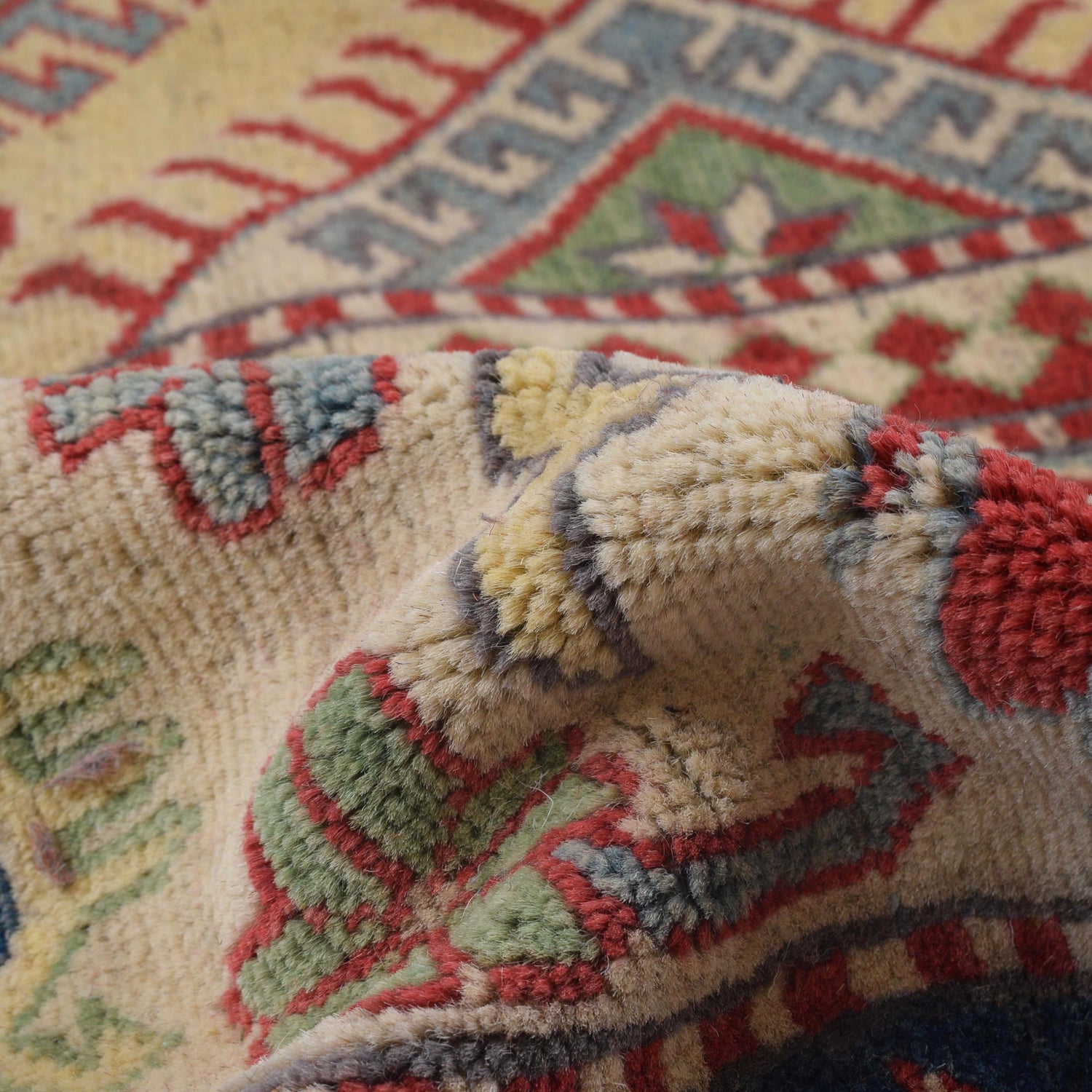 Oriental Kazak Carpet 9' 0" x 11' 3" (ft) - No. B33041