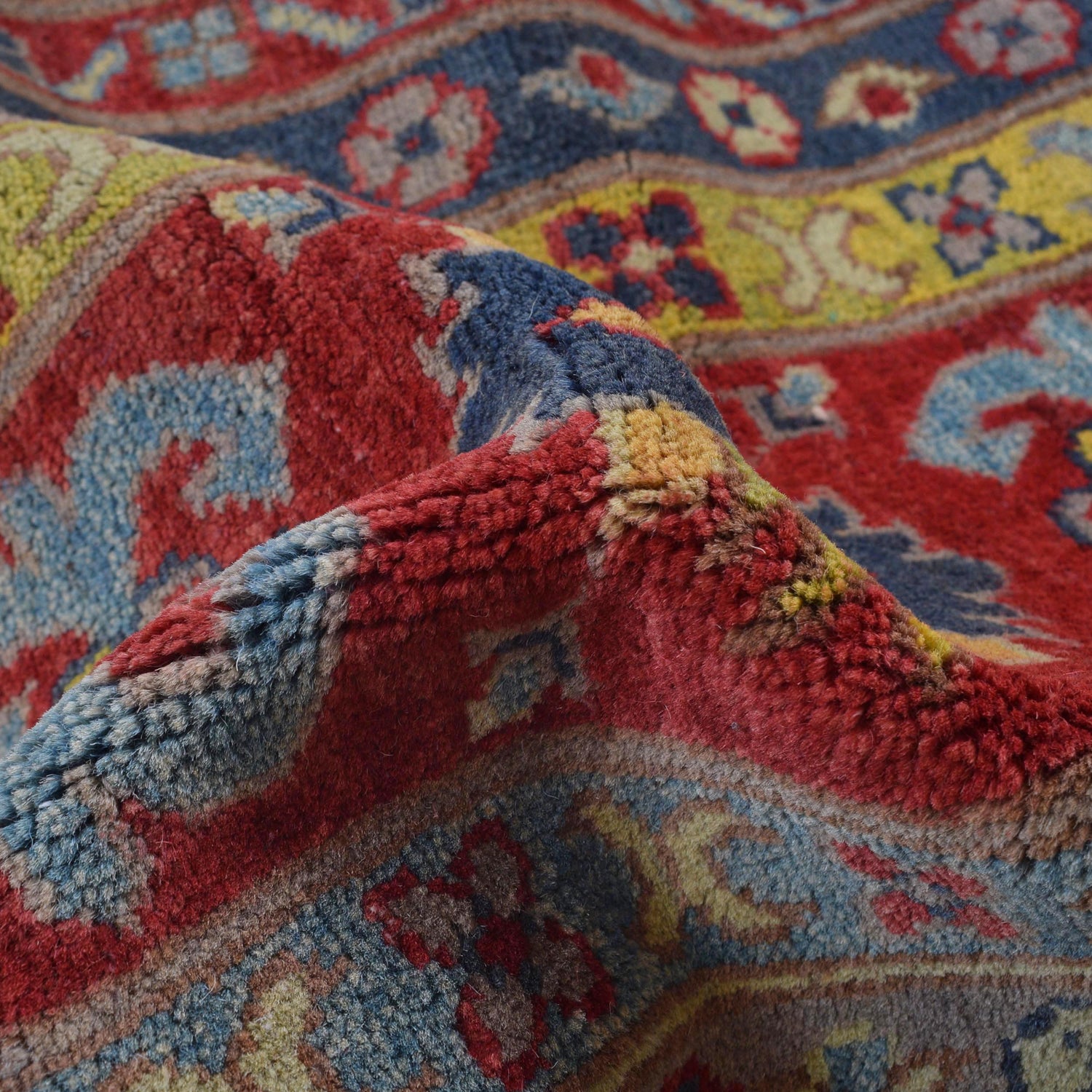 Oriental Kazak Carpet 9' 0" x 11' 9" (ft) - No. B33043