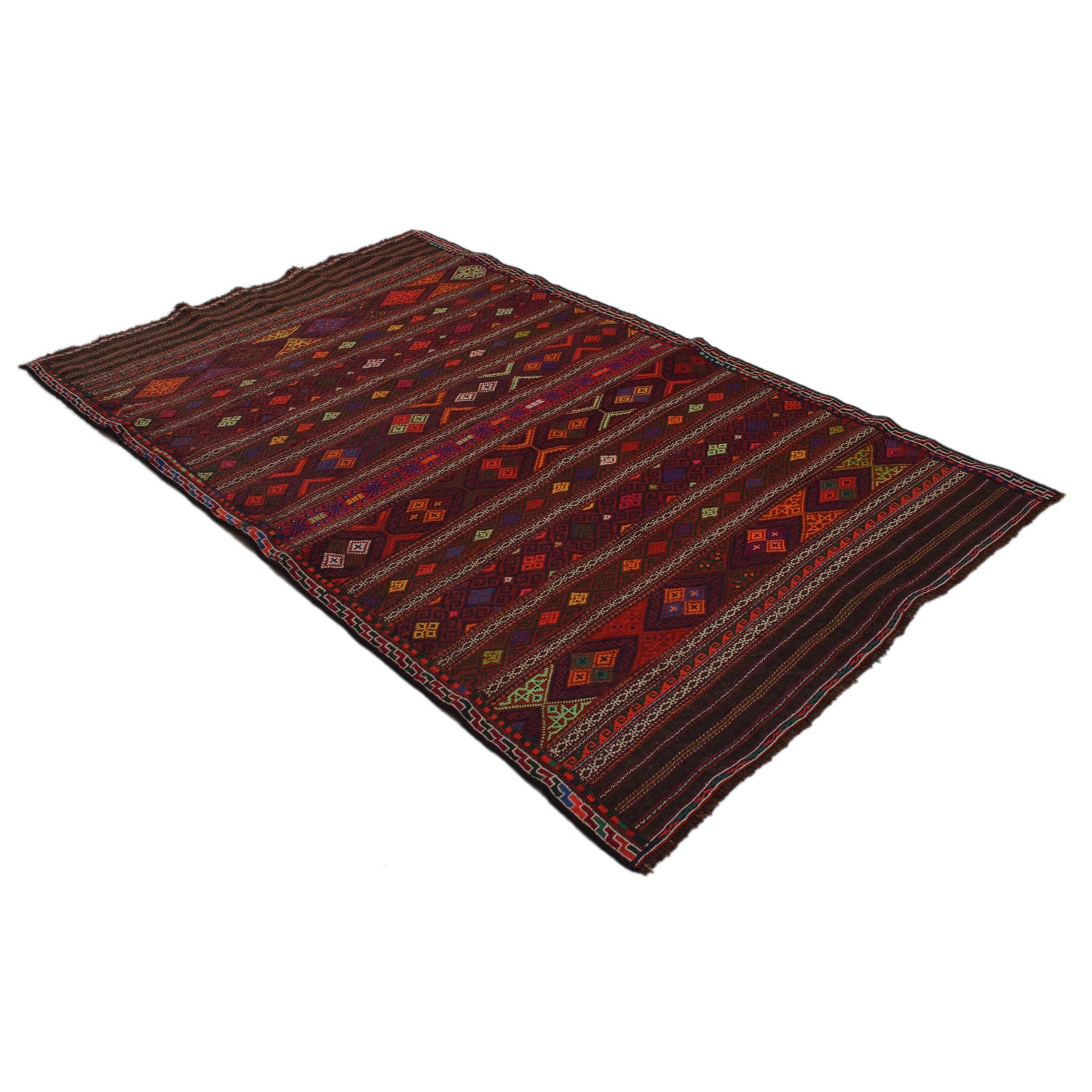 Entryway Flatweave Kilim 4' 5" x 7' 3" (ft) - No. B33048