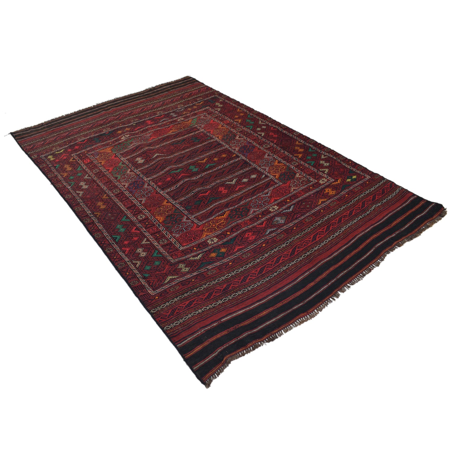Office and Study Room Kilim 4' 8 x 7' 1 (ft) - No. B33049