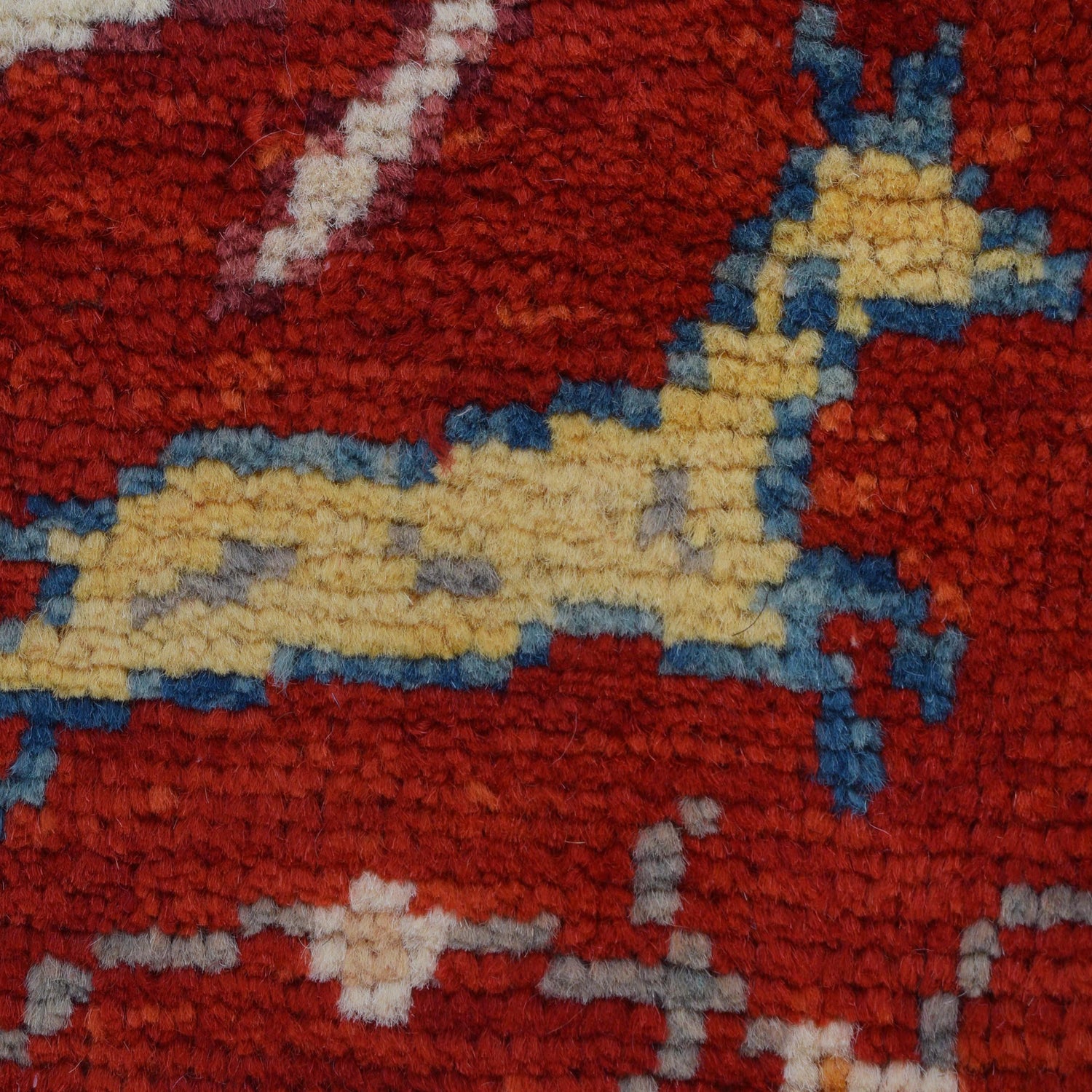 Handmade Pictorial Rug 4' 1 x 6' 0 (ft) - No. B33050