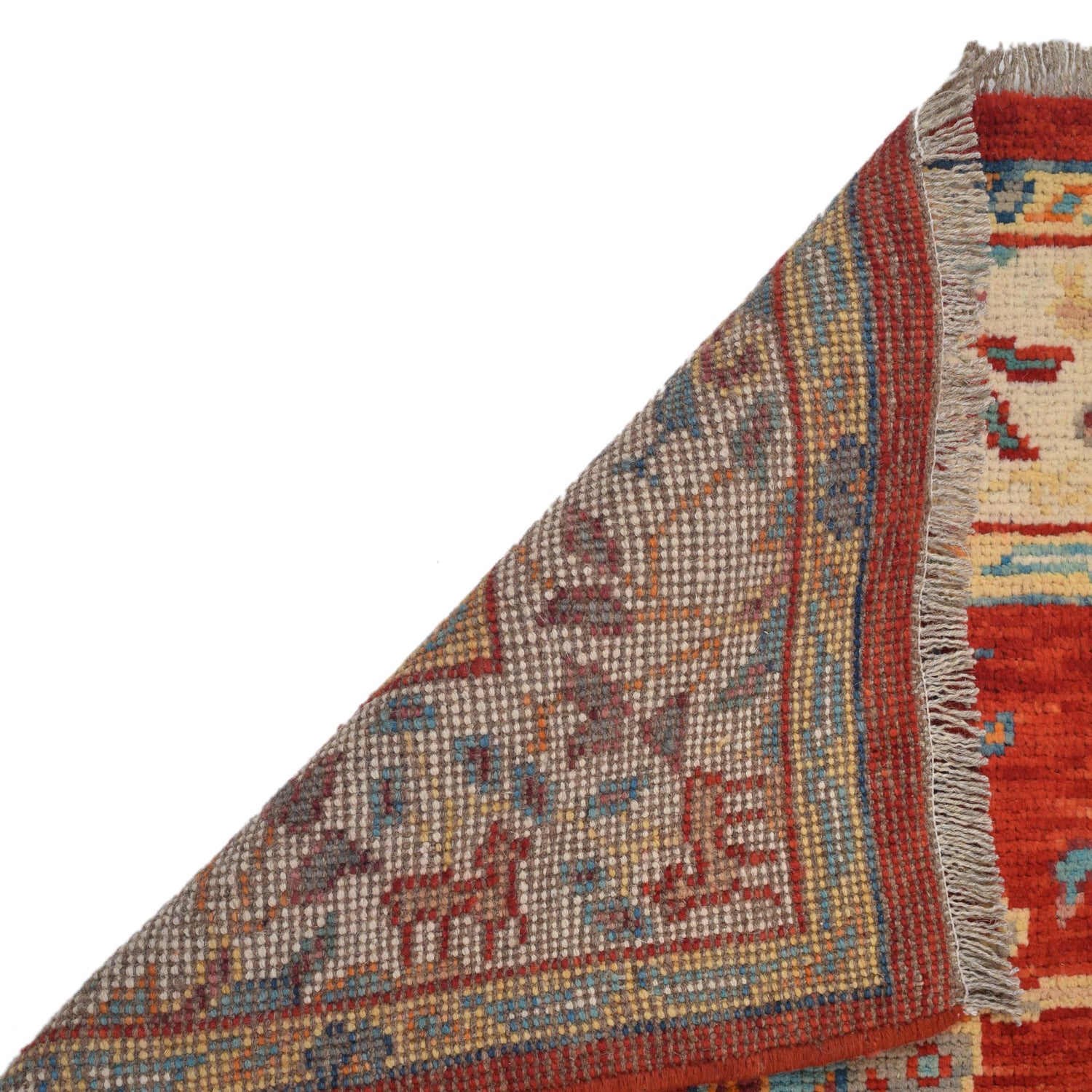 Handmade Pictorial Rug 4' 1 x 6' 0 (ft) - No. B33050